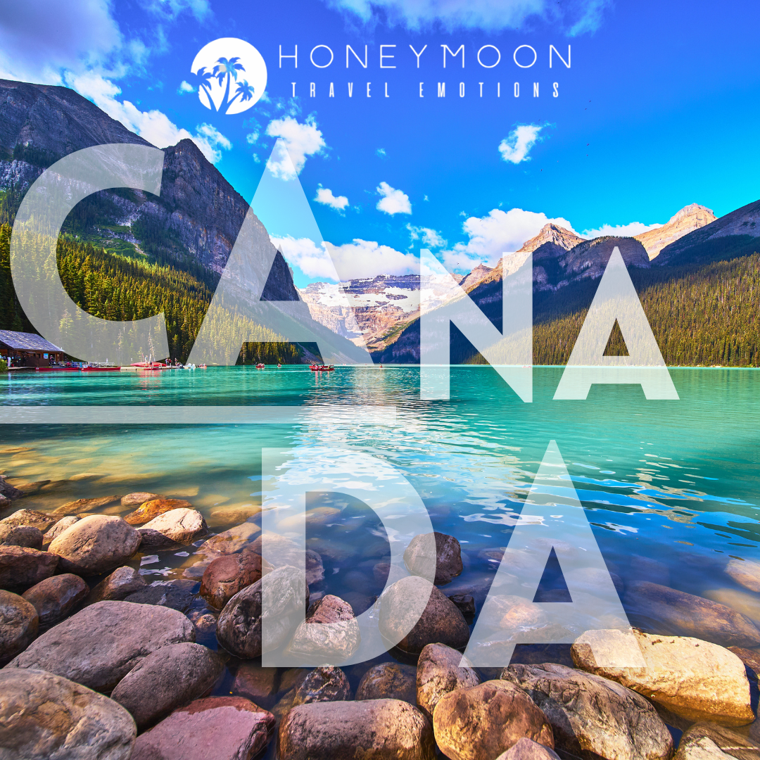 Montagne Rocciose nel Canada occidentale, scenario di un viaggio di nozze tra natura e avventura.